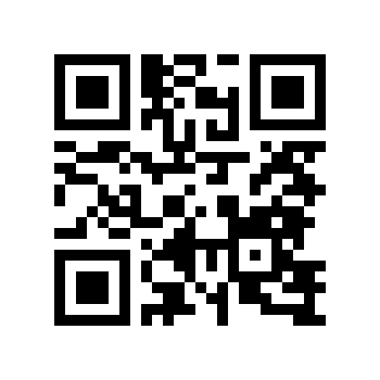 QR Code containing my blog URL