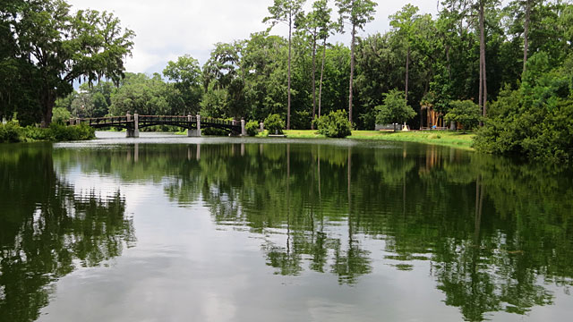 View from bike path