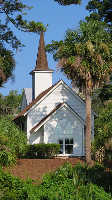 Exterior view of the chapel