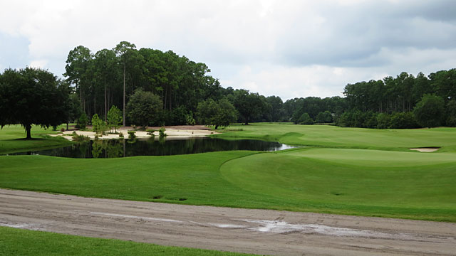 View of the golf course