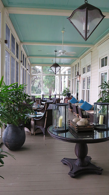 River House veranda