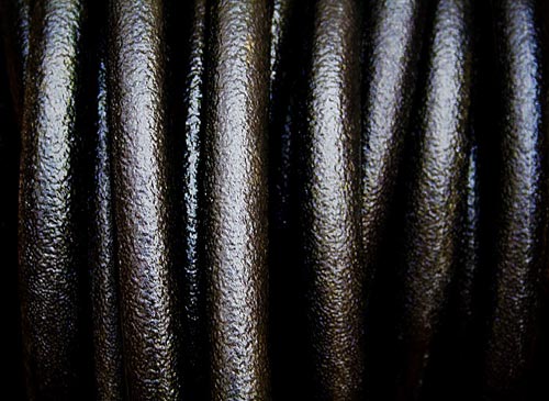 Photo of ice-covered garden hose