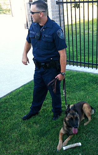 Photo - Sid, the Police Dog