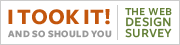 I took the 2007 Web Design Survey!