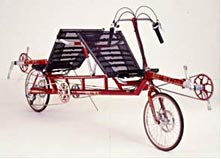 Photo of MIC WIC recumbent tandem