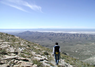 Looking south...way south...from just in front of El Capitan