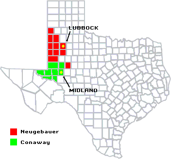 Congressional District 19 Election Results by County