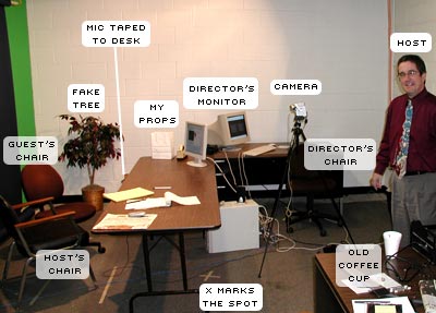 Photo of MRT's Webcasting setup