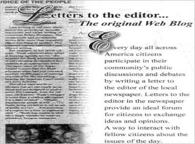 Scan of newspaper ad
