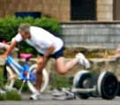 Bush tangles with a wild Segway