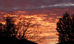 Sunrise in West Texas
