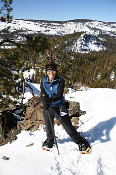 Photo - Lake Tahoe snowshoeing
