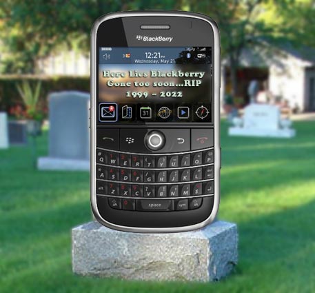 Blackberry tombstone
