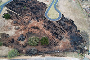 Photo - Burned acreage in Horseshoe Bay, Texas