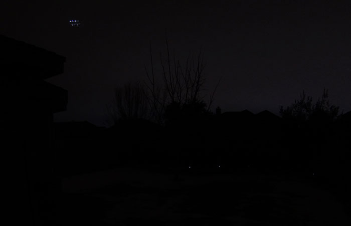 Photo - Night time UFO