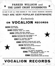 Scan of flyer
