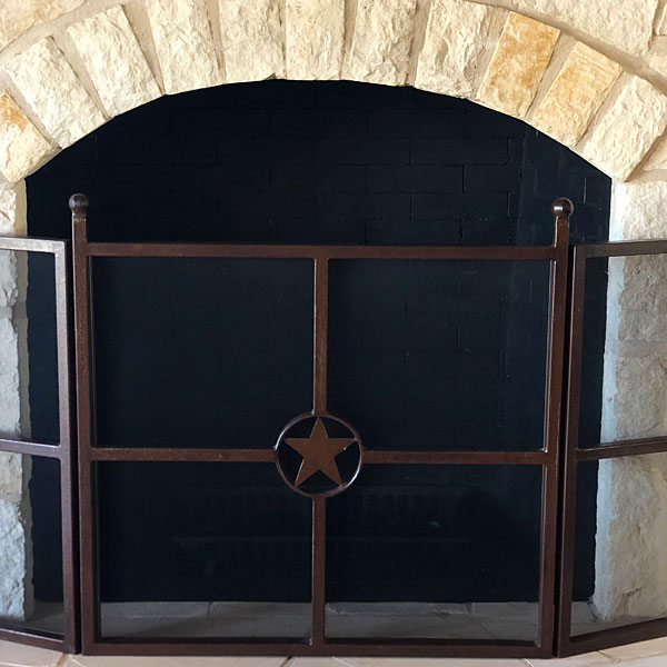 'Photo - Fireplace after painting