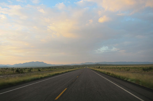 US 385 between Marathon and Fort Stockton, Texas