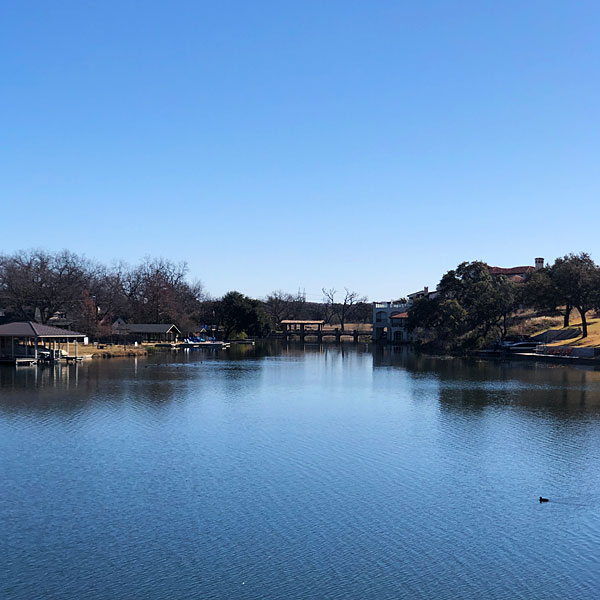 Photo - A view of Lake LBJ from the Apple Rock 12 tee box