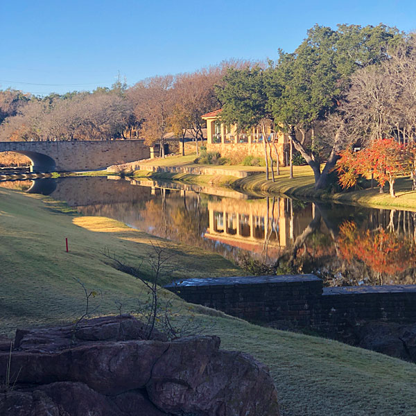 Photo - View of creek and Bay West bridge near the Ram Rock #11 tee box