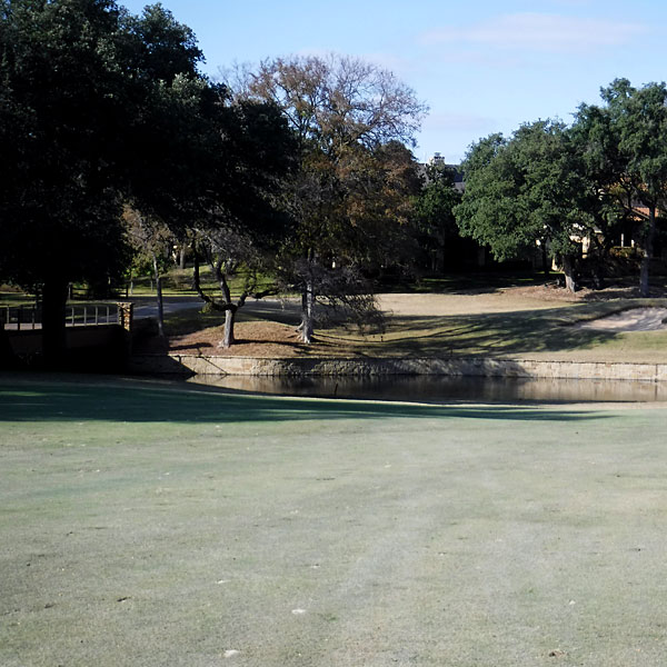 Photo - A view of a portion of the Ram Rock #11 fairway and green