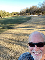 Photo - Selfie of me on the Ram Rock golf course after a run