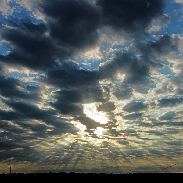 Photo - Cloud formations in Central Texas