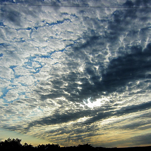 Photo - Cloud formations in Central Texas