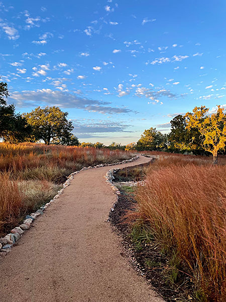 Photo - A portion of the trail in the new Horseshoe Bay Nature Park