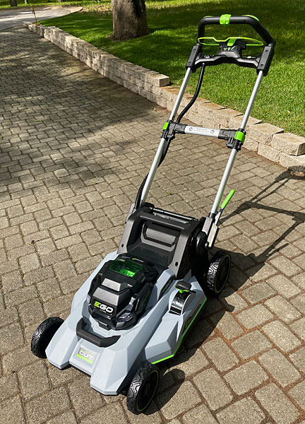 Photo - EGO battery-powered lawn mower