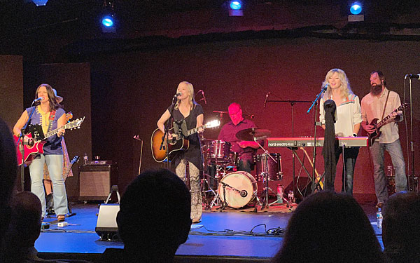 Photo - Sister Golden Hair in concert in the Hill Country Community Theater