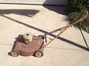 Photo: Vintage corded electric lawn mower