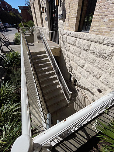 Photo - The stairs leading down to Jazz Texas