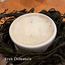 Photo - Crab Chileatole via Mixtli Restaurant