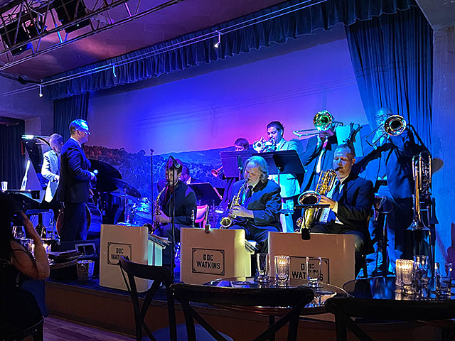 Photo: Doc Watkins Orchestra at Jazz Texas