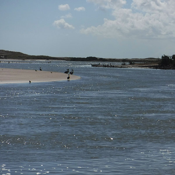 Photo - The delta where the Rio Grande flows into the Gulf of Mexico