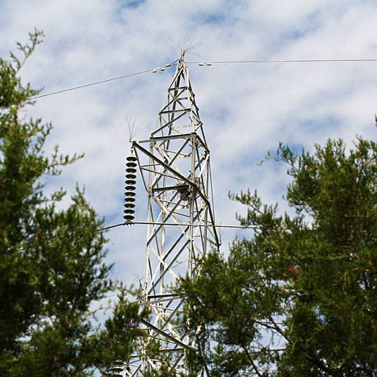 Photo - Transmission tower at a distance