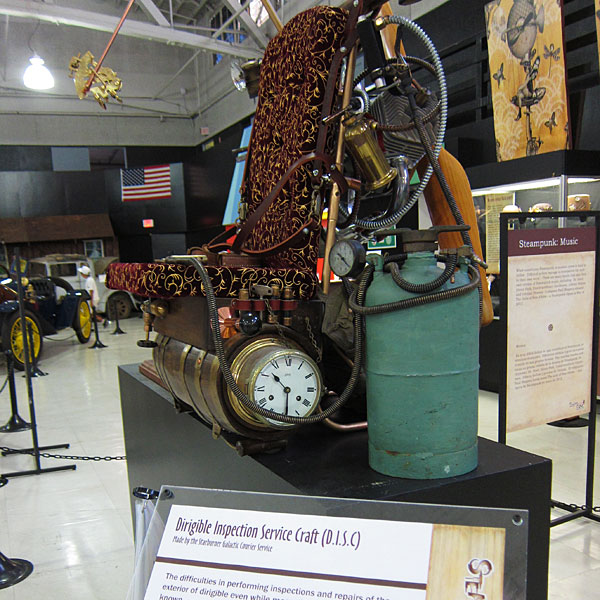 Photo: Steampunk dirigible inspection device