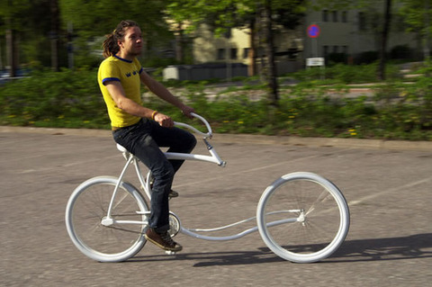 Photo of strange bicycle
