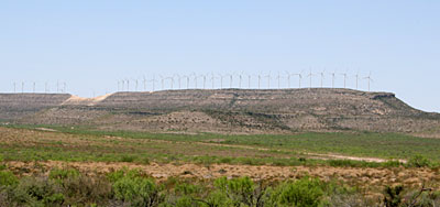 Photo - Wind Farm between Iraan and McCamey, Texas