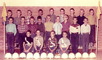 Photo of crossing guards, circa 1962